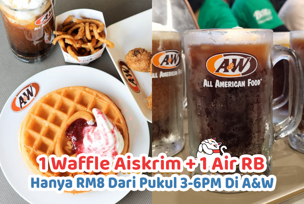 Petang2 Lapar Makan Apa Aandw Waffle Aiskrim Rb Hanya Rm8 Hah Jom